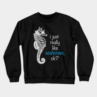 Cute Seahorse Crewneck Sweatshirt